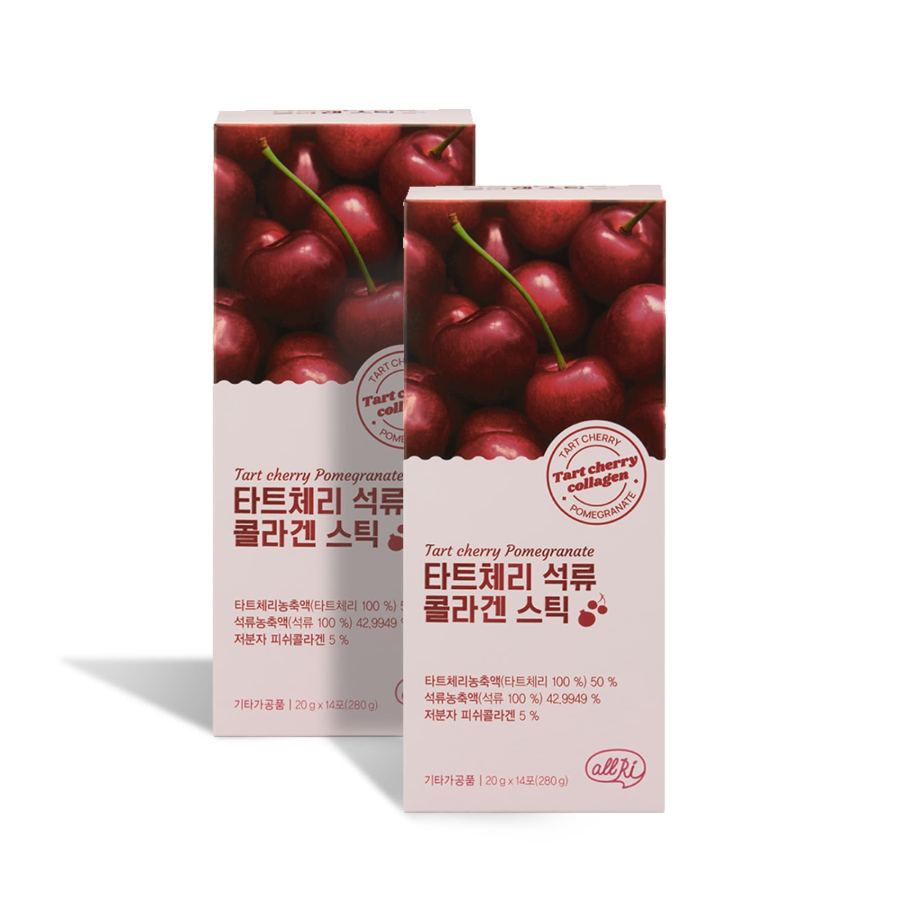[55%할인] 타트체리 석류 콜라겐 스틱 (2개)